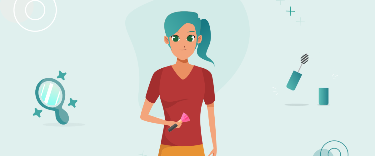 Dry eyes and make-up